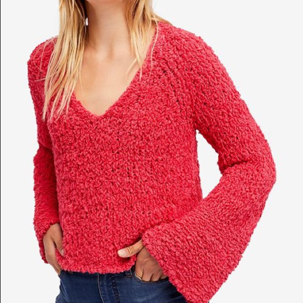 Free People Sand-dune Sweater